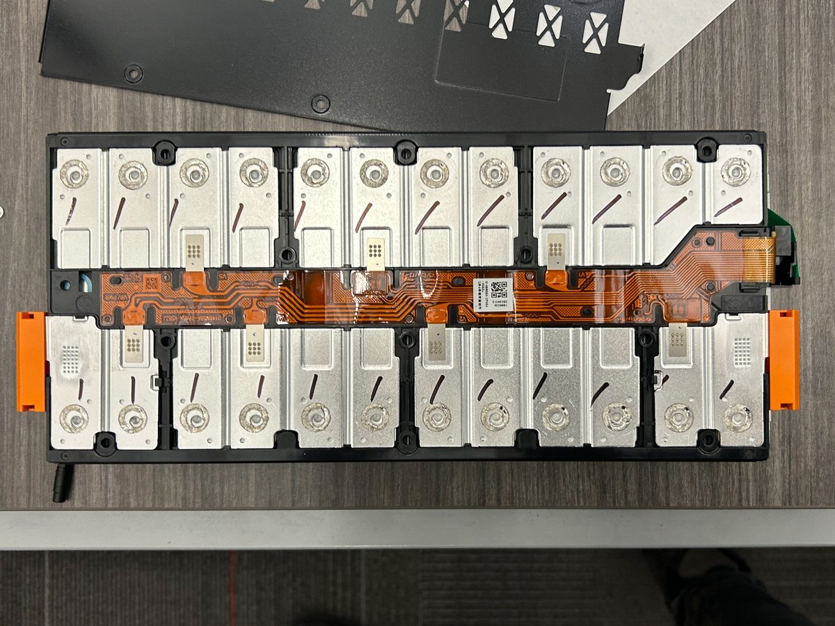 Inside of a battery module